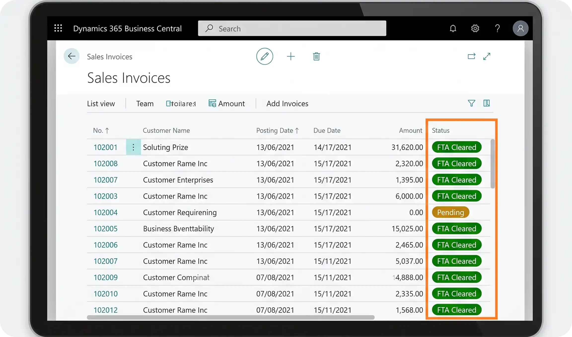 Real-Time FTA Validation and Clearance
