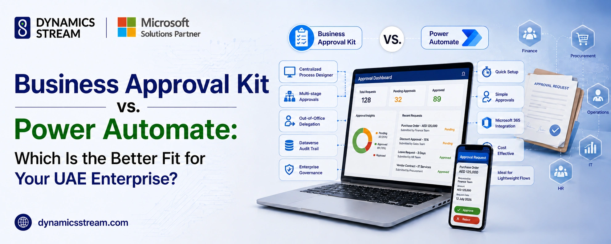 Business Approval Kit vs. Power Automate: Which Is the Better Fit for Your UAE Enterprise?